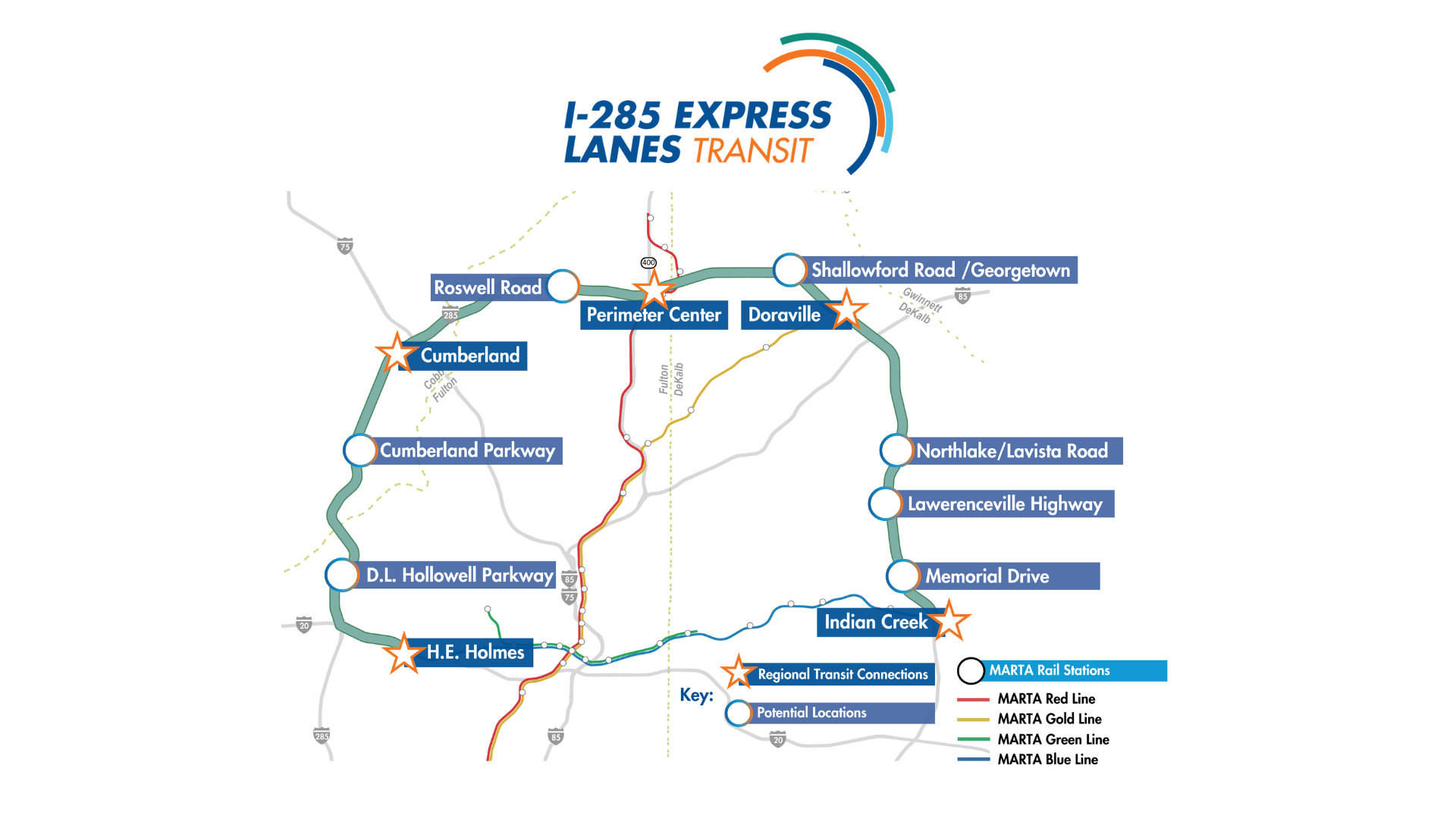 Make your voice heard with the I-285 Express Lanes Transit Study!