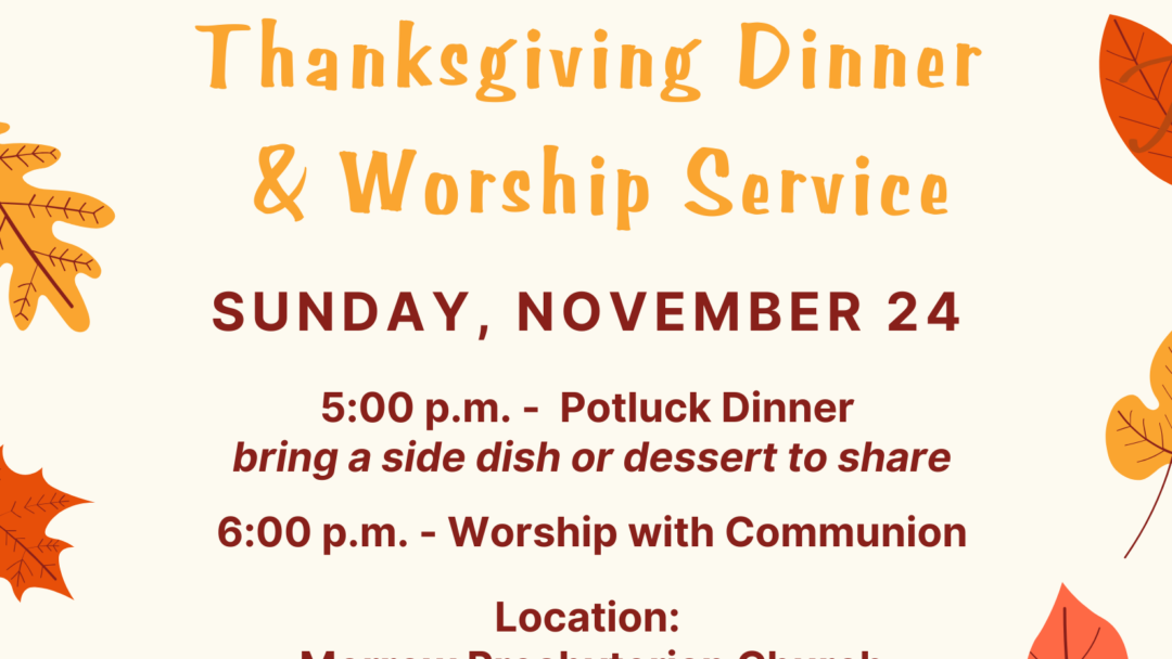 Morrow Community Thanksgiving