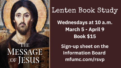 Lenten Book Study